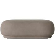 100258111 Ferm Living Rico мягкий пуф овальной формы с текстильной обивкой