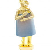 61602 Настольная лампа Animal Monkey Gold Blue Kare Design