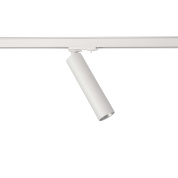 однофазный трековый спот белого цвета с направленным светом