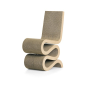 21018601 Wiggle Vitra Кресло дизайнерское волнообразное натуральное