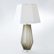 Fluted Urn Frosted Lamp-Grey настольная лампа BAS Global 8.82303