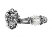 Treasure Дверная ручка с кристаллами Сваровски на розе Bronces Mestre PID268865