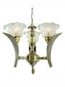 Leaf 3 Light Compact Chandelier люстра FOS Lighting Patta-RobinCrinkle-CH3