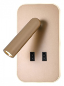 настенное бра с дополнительной подсветкой и кнопкой включения