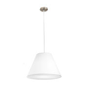 подвесной светильник с конусным белым плафоном