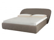 Mama Двуспальная кровать с мягким изголовьем Tonin Casa