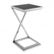 109686 Side Table Cross nickel finish SIDE TABLES Eichholtz
