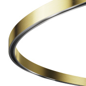 гибкий шинопровод латунного оттенка для магнитной трековой системы Flarity