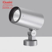 ES80 Palco InOut iGuzzini Spotlight with base - Neutral White Led - integrated electronic control gear - H.O. - Ta 40