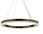 подвесной светильник с кольцевым LED-корпусом в минималистичном стиле