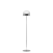 торшер с куполообразным плафоном на металлической стойке