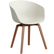 AB238-D156-AA51 Hay About a Chair Кресло AAC 22 2.0, лакированный орех / меланжевый крем