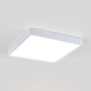 потолочный накладной светодиодный светильник квадратной формы с плоским рассеивателем