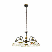 люстра с пятью плафонами в классическом стиле