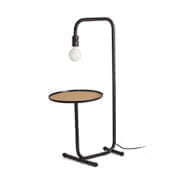 01046 Faro GUEST Black floor lamp торшер