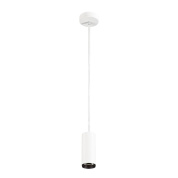 1004454 SLV NUMINOS® S PD DALI светильник подвесной 11Вт с LED 4000K, 1100лм, 24°, белый/черный