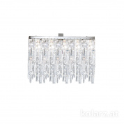 Kolarz Prisma 1314.63.5.P1.KpT настенный светильник хром ширина 50cm высота 33cm 3 лампы g9