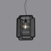 ACB Iluminacion Corda 3901/35 Подвесной светильник Textured Black/Black, LED E27 1x15W