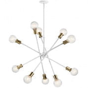 Armstrong 10 Light Chandelier White люстра 43119WH Kichler