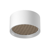 потолочный светильник цилиндрической формы белого цвета