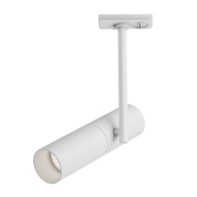 трековый прожектор белого цвета с узким световым пучком однофазный Unity