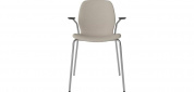 Seed chair with open armrest & metal legs - upholstered Bolia кресло