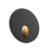 настенный светодиодный светильник круглой формы с акцентным направленным светом