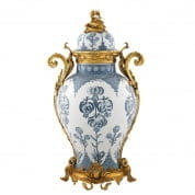 109951 Vase Armand blue керамика Eichholtz