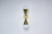 Ancora-VIII Contemporary Brass Wall Light светодиодный светильник Jonathan Amar Studio Ancora VIII