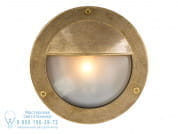 BEGAWAN 140MM Настенный светильник из латуни ручной работы Mullan Lighting MLOWL023ANTBRS