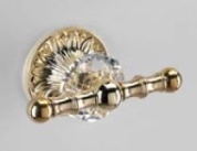 настенный крючок для полотенца с декоративной розеткой