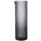 1104270133 Ferm Living Ripple стеклянный кувшин для воды вытянутой цилиндрической формы из тонированного стекла