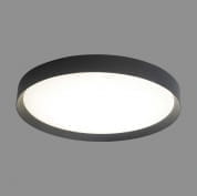 ACB Iluminacion Минск 3758/60 Потолочный светильник Textured Black, LED 1x42W 3000K 3208lm, Integrated LED, Dim.DALI/Push