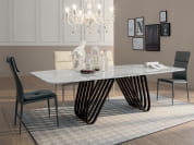 Arpa Прямоугольный мраморный стол для гостиной Tonin Casa