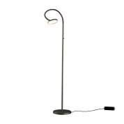 торшер с изогнутой ножкой и акцентным направлением света