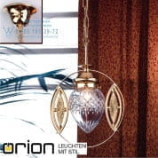 Подвесной светильник Orion Budapest HL 6-1247 gold/411 klar-Schliff