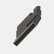 трековый светильник гибкой конструкции черного цвета для DALI трека