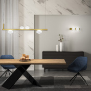 05704OLTHXXBB Elesi luce Boma SP 4L LED люстра на 4 плафона золотой
