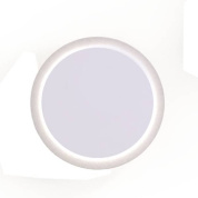 универсальный настенно-потолочный светильник с белым матовым корпусом и функцией диммирования