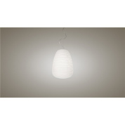 подвесной светильник с овальным плафоном и одноламповым модулем