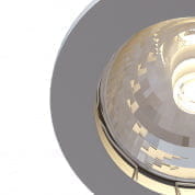Встраиваемый светильник Metal modern Maytoni хром DL009-2-01-CH