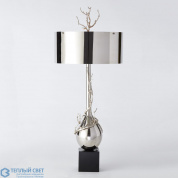 Twig Bulb Lamp-Nickel Global Views настольная лампа