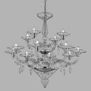 Metal Lux Dedalo SP 12L люстра с 12 лампами хром 192.112.01