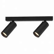 двухточечный настенный светильник с поворотными цилиндрическими модулями