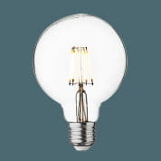 Vintage LED Edison Bulb Old Filament Lamp - 5W E27 Small Globe G95 - Clear лампа Industville G95-5W-C