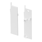 043598 Arlight Заглушка PLINTUS-H73-F WHITE