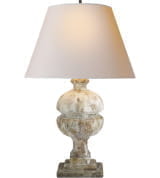 Desmond Visual Comfort настольная лампа старинное позолоченное деревосадовый камень AH3100GS-NP