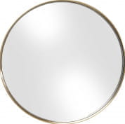 83191 Зеркальная кривая круглая латунь Ø60см Kare Design