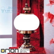 Настольная лампа Orion Wiener LA 4-473/1 Patina/328 opal matt