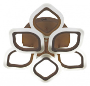 потолочная люстра с шестью лепестковыми плафонами